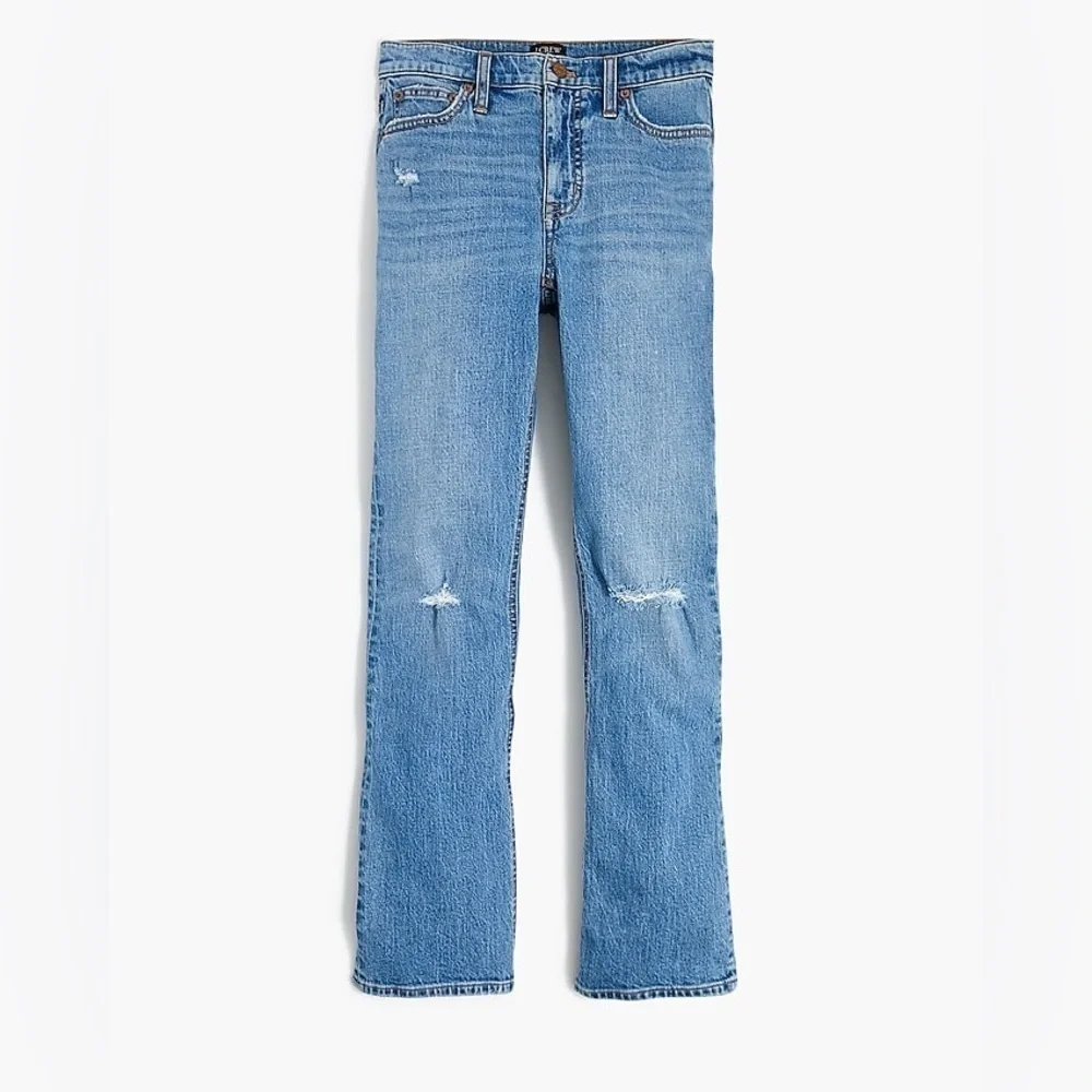 J Crew NWT Flare crop jean in all-day stretch BO748